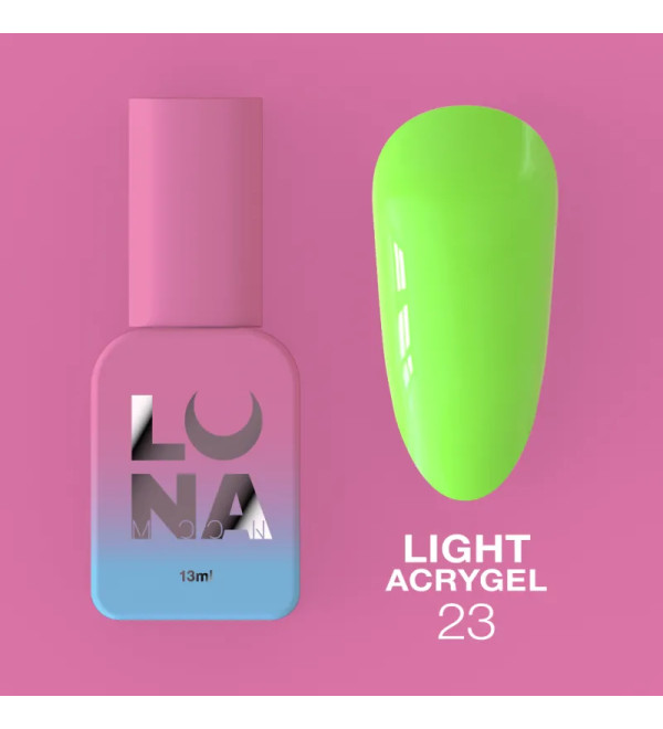 Жидкий Гель Luna Light Acrygel №23, объем 13 мл